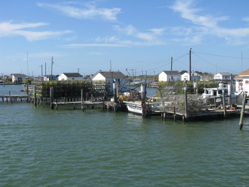 Tangier, VA docks