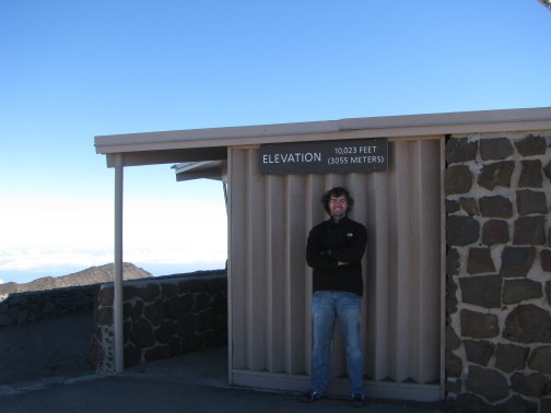 Me being a typical tourist and posing for a typical touristy photo...