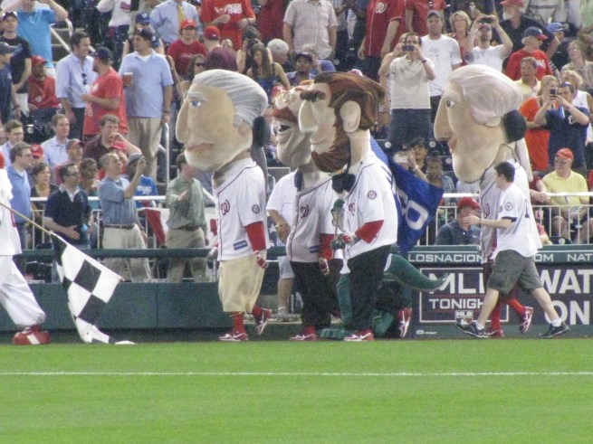 Nats Park Presidents
