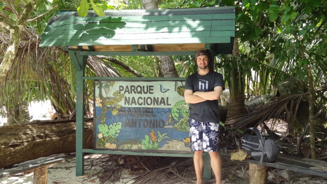 Obligatory park sign photo op