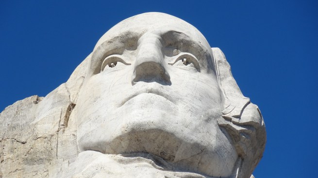 Two hours is about all you really need at Mount Rushmore. Save time for a tour of nearby Wind Cave!