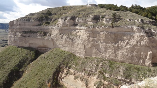 My 46th state was the 37th state, Nebraska (which allowed for some impressive views of Scottsbluff National Monument, pictured here).