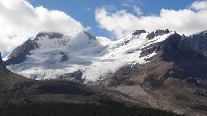 The Columbia Icefield is an awesome sight to behold. We were find with "just" beholding it...
