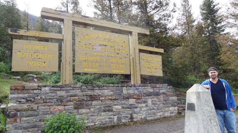 Of course, as a respectable geo-nerd, I must pose at sights like these...