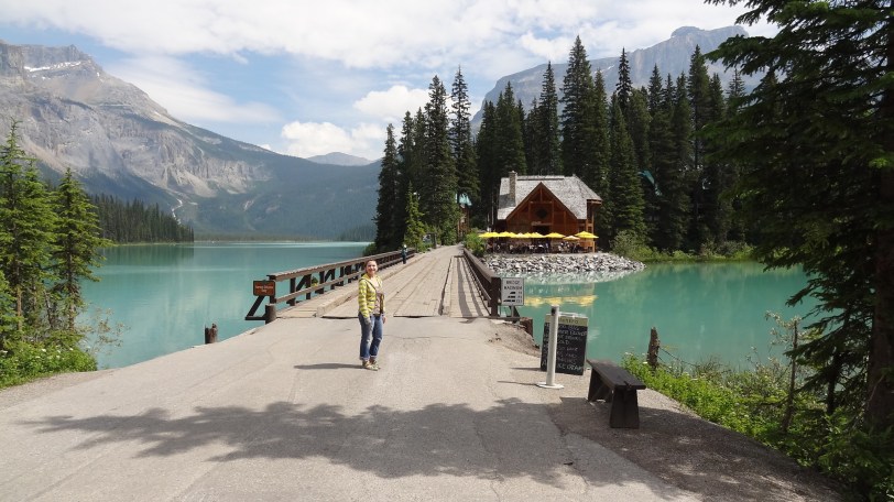 Emerald Lake was our favorite of the whole trip. Unbelievably pristine.