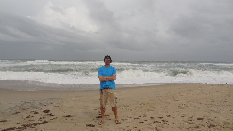 The sea was rough for the entirety of the weekend - I could see why the Wright Brothers enjoyed the windy conditions here!