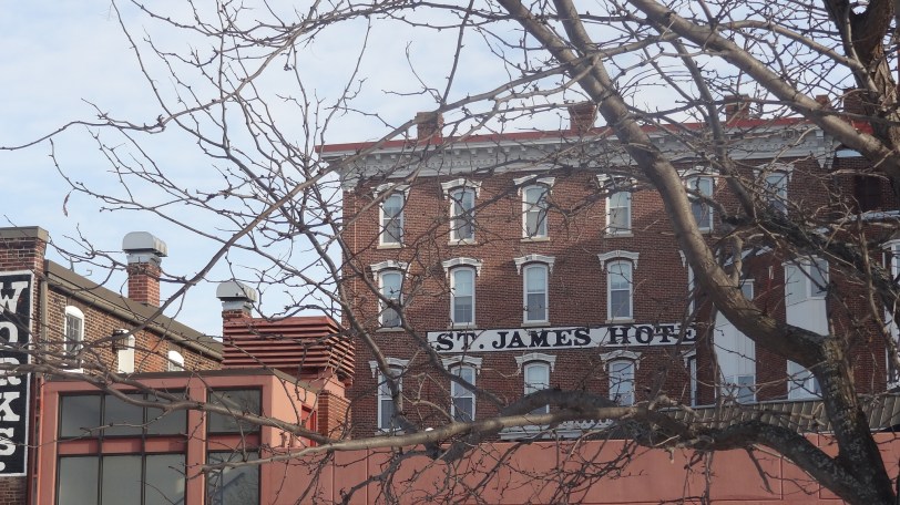 The St. James Hotel is packed with Steamboat-era history