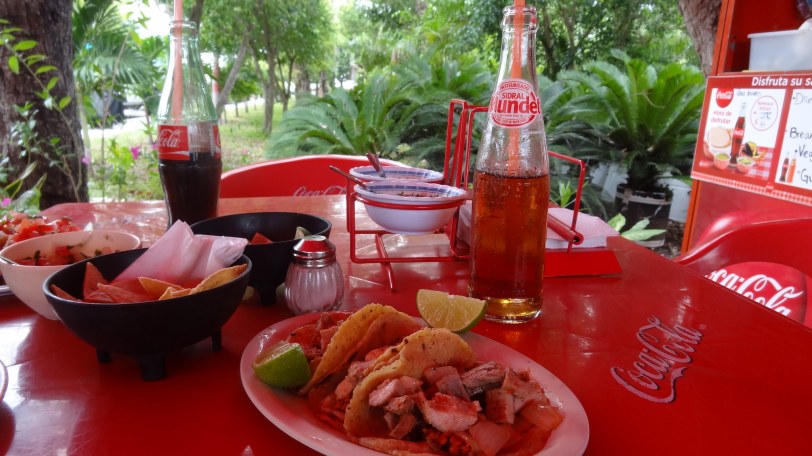 The spread at Diego's. YUM - to say the least...