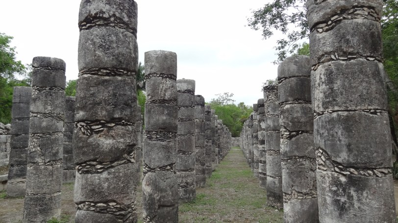 Chichen Itza is so much more than just the pyramid. Their are many different kinds of structures all around the grounds. 