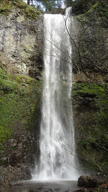 Double Falls (see its baby twin up top?)