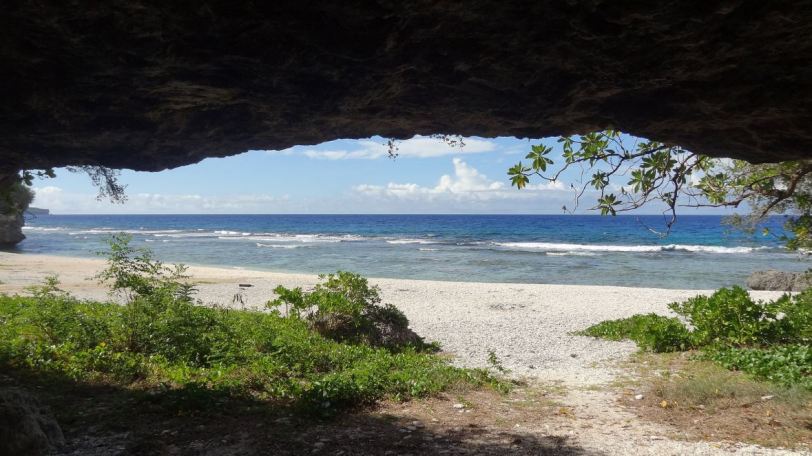 Ladder Beach even has a large cave for some natural shelter